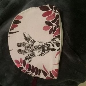 Clarins cotton cosmetic bag